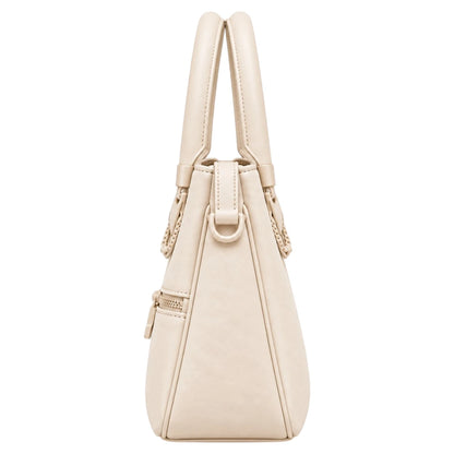 Eleganzio Cream Top Handle Handbag