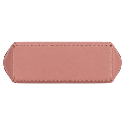 Eleganzio Women’s Dusty Rose Handbag with Twin Handles
