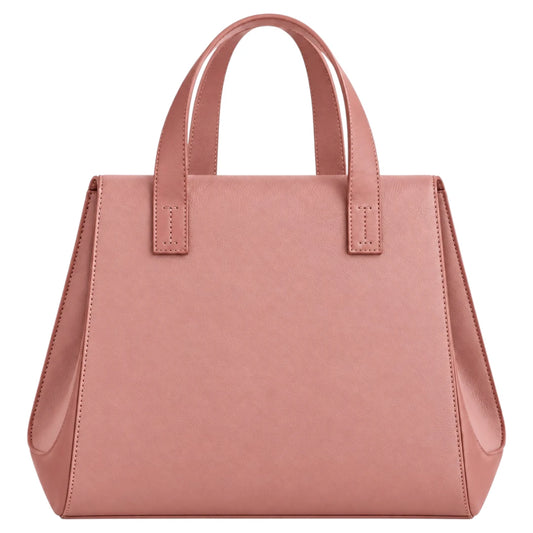 Eleganzio Women’s Dusty Rose Handbag with Twin Handles